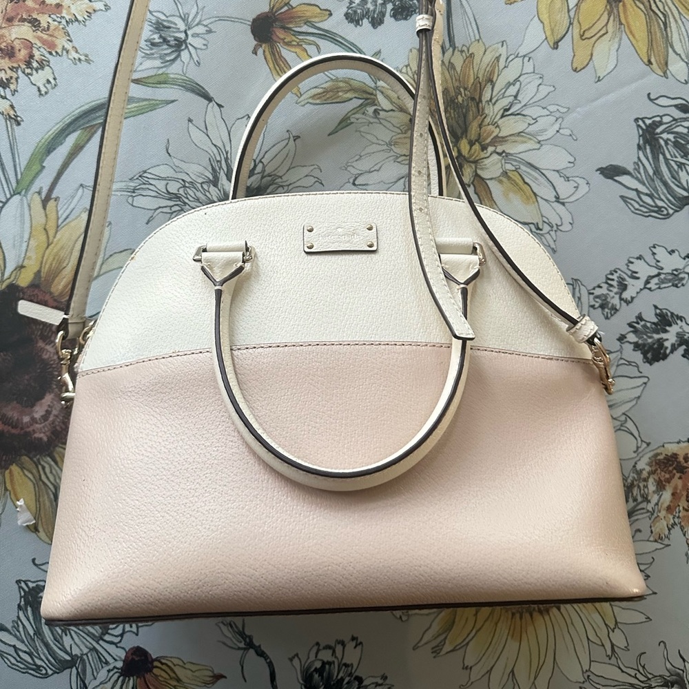 Kate Spate Beige and cream Satchels Bag in good condition - Picture 15 of 15